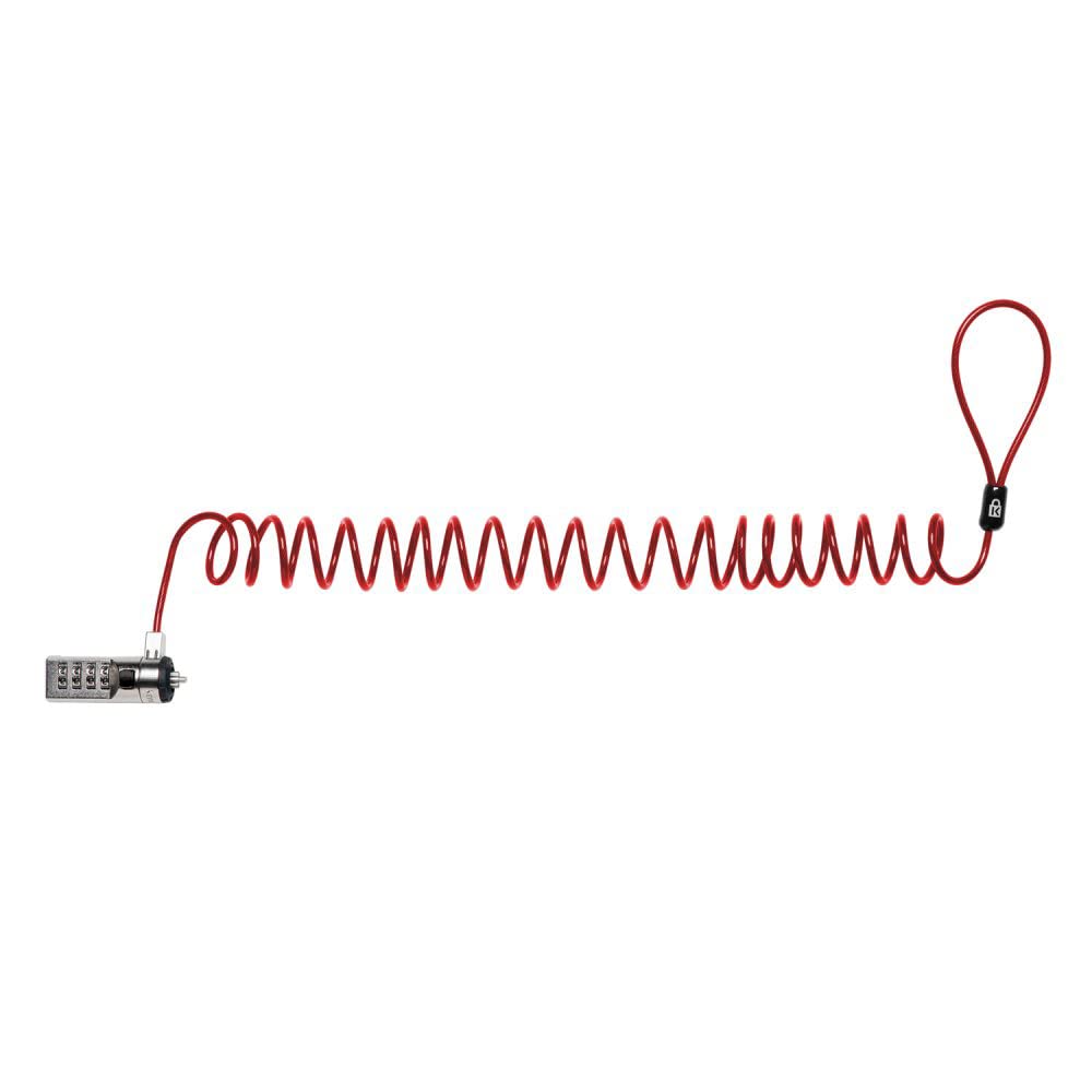 Foto 2 | Cable Lock Kensington K64671am Portátil Combinado Rojo - Venta Internacional.
