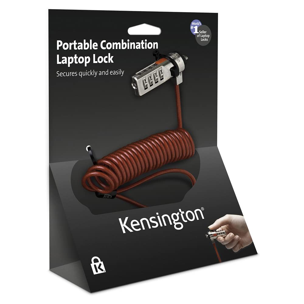 Foto 4 | Cable Lock Kensington K64671am Portátil Combinado Rojo - Venta Internacional.