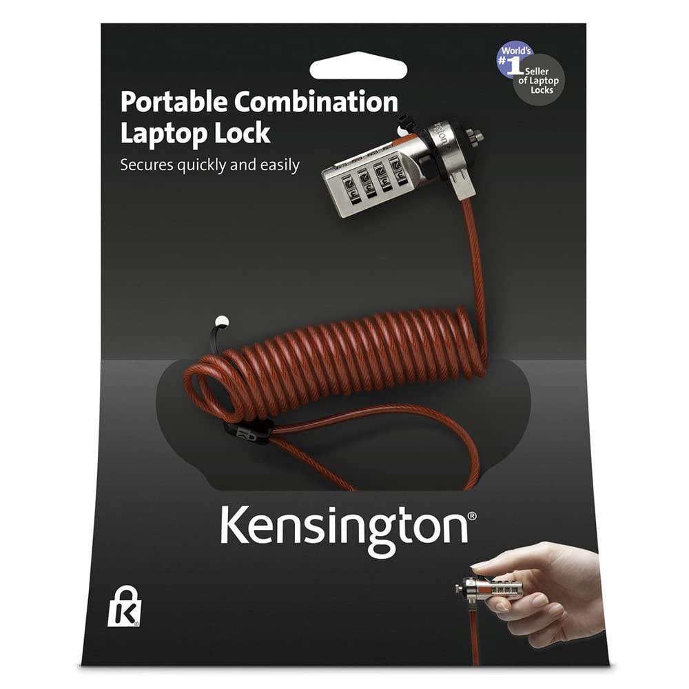 Foto 5 | Cable Lock Kensington K64671am Portátil Combinado Rojo - Venta Internacional.