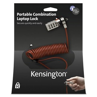 Foto 5 | Cable Lock Kensington K64671am Portátil Combinado Rojo - Venta Internacional.
