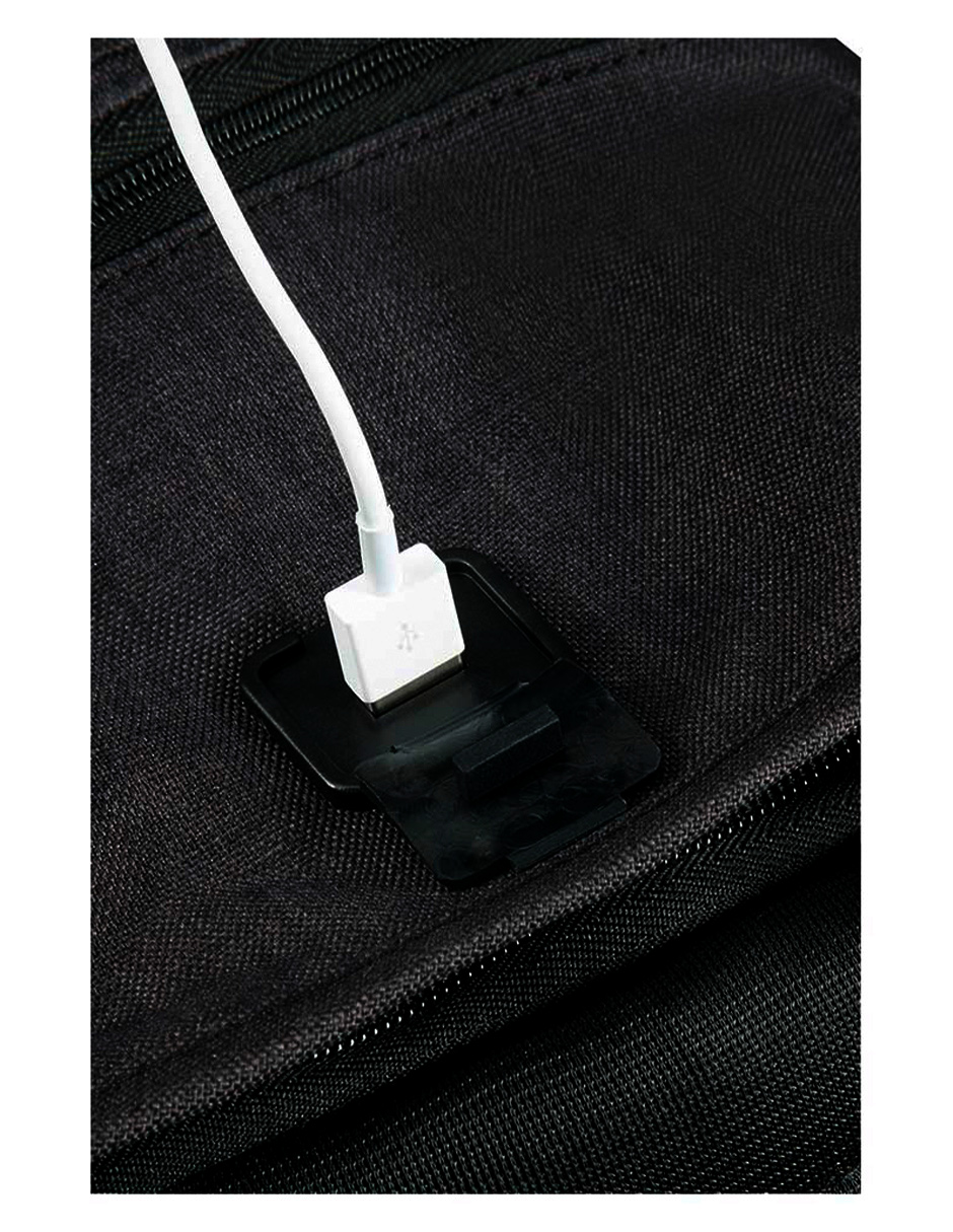 Foto 5 | Mochila de Seguridad Antirrobo Eco Samsonite Securipak para Laptop 15.6¨ Negra