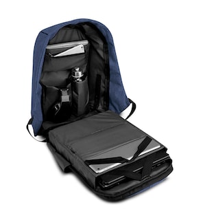 Foto 2 | Back Pack De Segurida Para Laptop Mccarthy Mc21-1 Azul