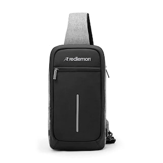 Foto 2 | Mochila Antirrobo Mini Impermeable para Notebook Redlemon 78765 color Gris