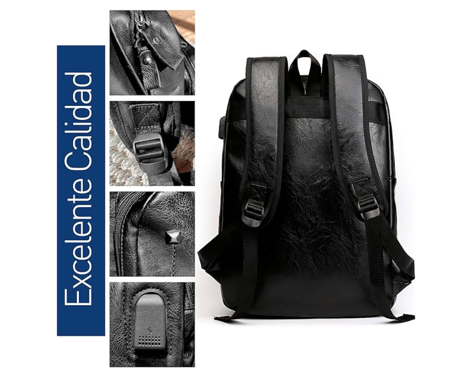 Foto 6 pulgar | Mochila Portalaptop Bluelander AVEN-2021 color Negro