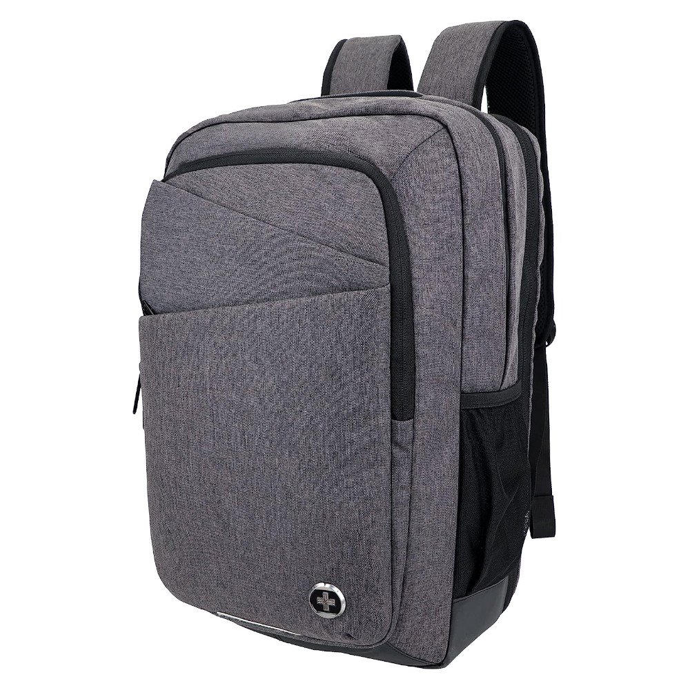 Foto 2 pulgar | Mochila Portalaptop Swissdigital SD-839 color Gris 15''