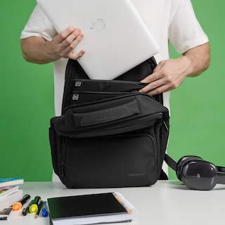 Foto 6 | Mochila para Laptop Alfa Coolcapital 15.6'' color Negro