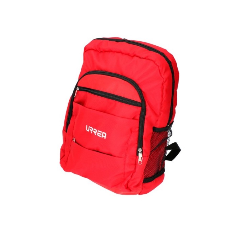 Mochila Urrea MOCHU1 Rojo Porta Laptop Espacio con Bolsillos