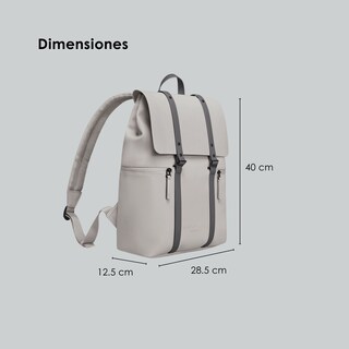 Foto 5 | Mochila Gaston Luga Spläsh 2.0 14.2l Para Laptop De 13'' Gris
