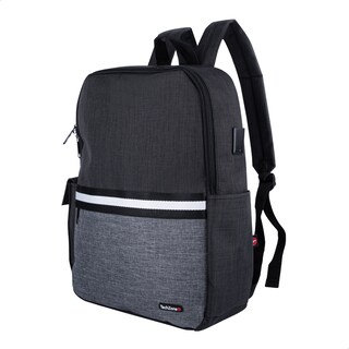 Foto 1 | Mochila TechZone Glad Porta Laptop 15.6 pulgadas color Negro