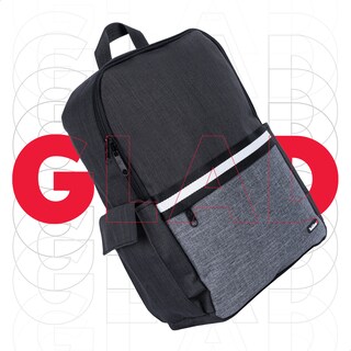 Foto 7 | Mochila TechZone Glad Porta Laptop 15.6 pulgadas color Negro