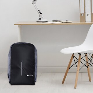 Foto 6 | Mochila Porta Laptop Techzone Cierres Ocultos Azul