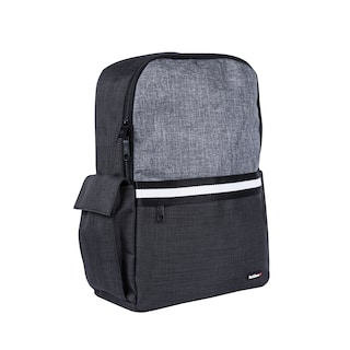 Foto 3 | Mochila TechZone Glad Porta Laptop 15.6 pulgadas color Gris y negro