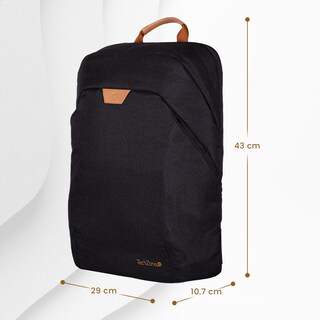 Foto 3 | Backpack Techzone Eco Hero Negro