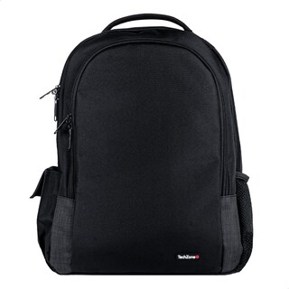 Foto 2 | Mochila TechZone TZ21LBP04 Gris Oscuro True Portalaptop 15.6'' Slot USB