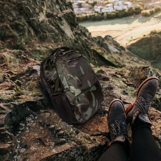Foto 8 | Mochila TechZone TZ20LBP01 Camuflaje Warrior Portalaptop
