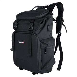 Foto 1 | Mochila Techzone TZ21LBP13-A Negra Glory para Laptop 15.6'' con Puerto USB