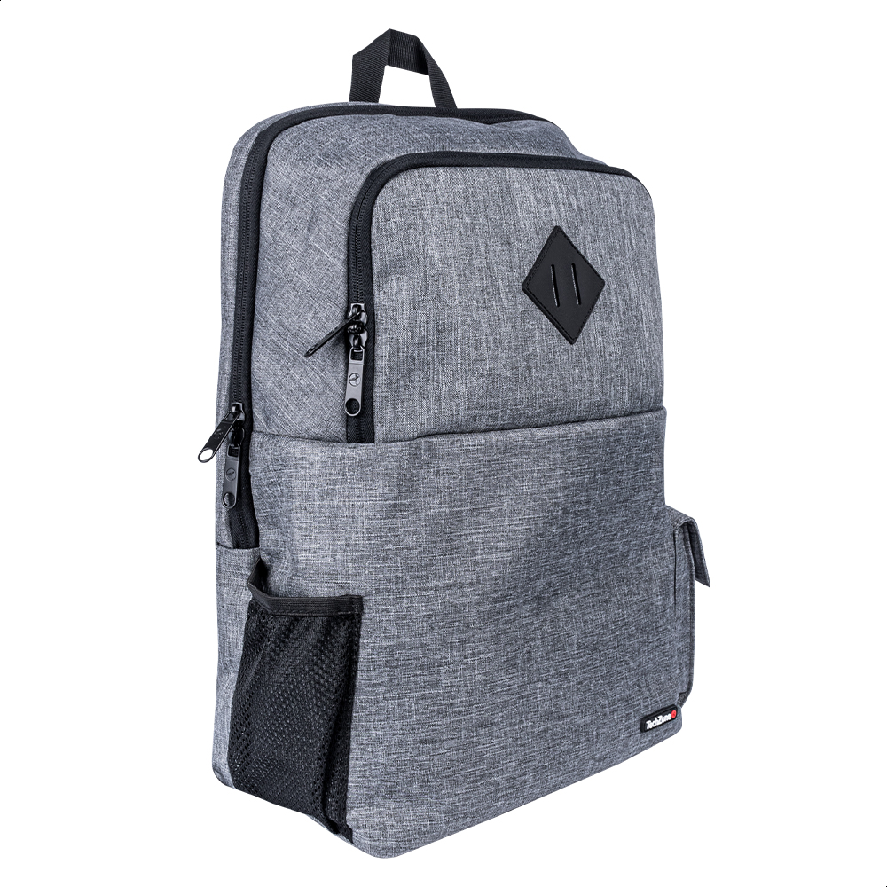 Foto 5 pulgar | Mochila Techzone True Porta Laptop 15.6  Puerto Usb Gris