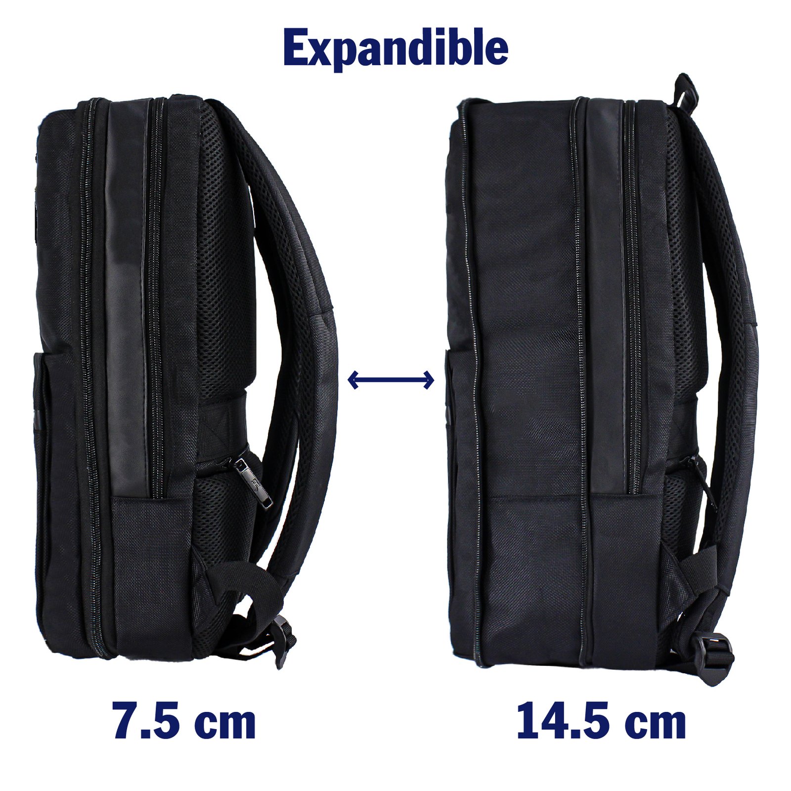 Foto 4 pulgar | Mochila para Laptop Hokins Evolve 2 en 1 Expandible