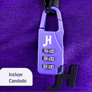 Foto 4 | Mochila Hokins Full Neón Morada