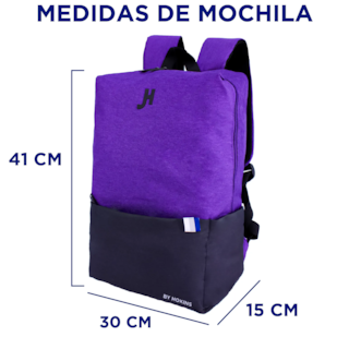 Foto 5 | Mochila Hokins Full Neón Morada