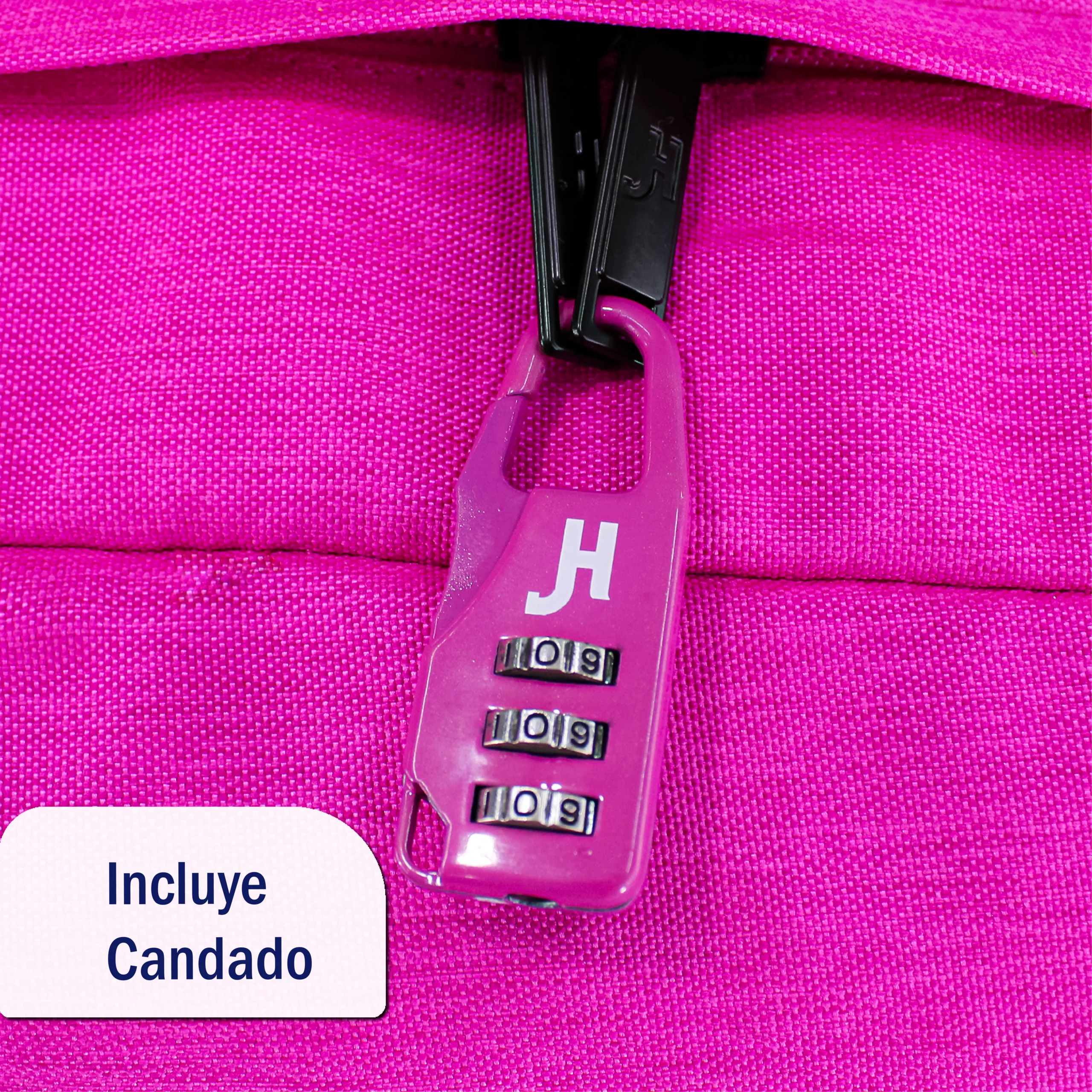 Foto 4 pulgar | Mochila Hokins Full Neón Rosa