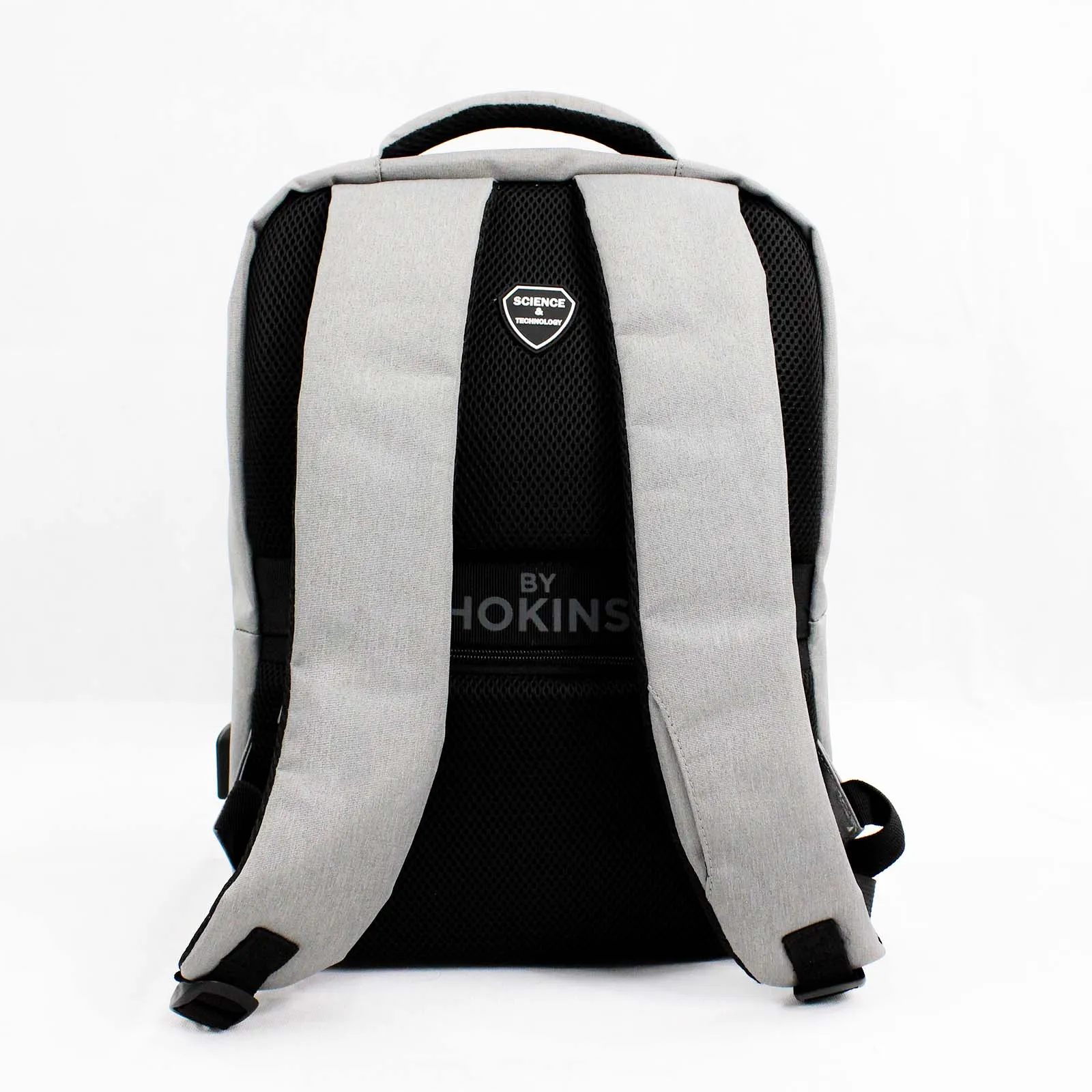 Foto 4 pulgar | Mochila para Laptop Hokins A6 Gris