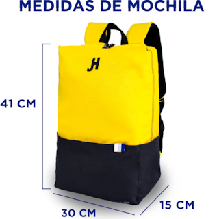 Foto 5 | Mochila Hokins Full Neón Amarilla
