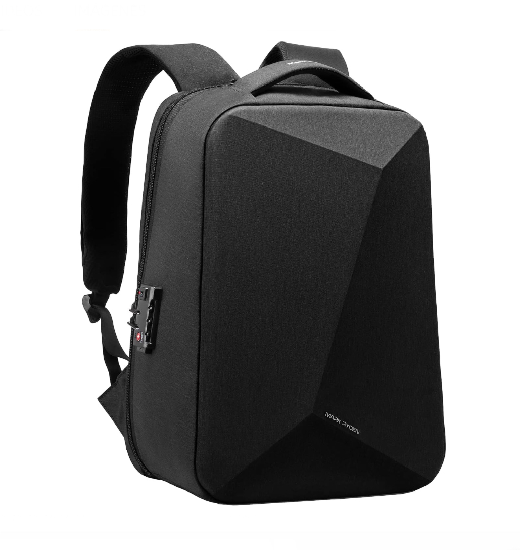 Mochila Antirrobo Mark Ryden Negra para Laptop