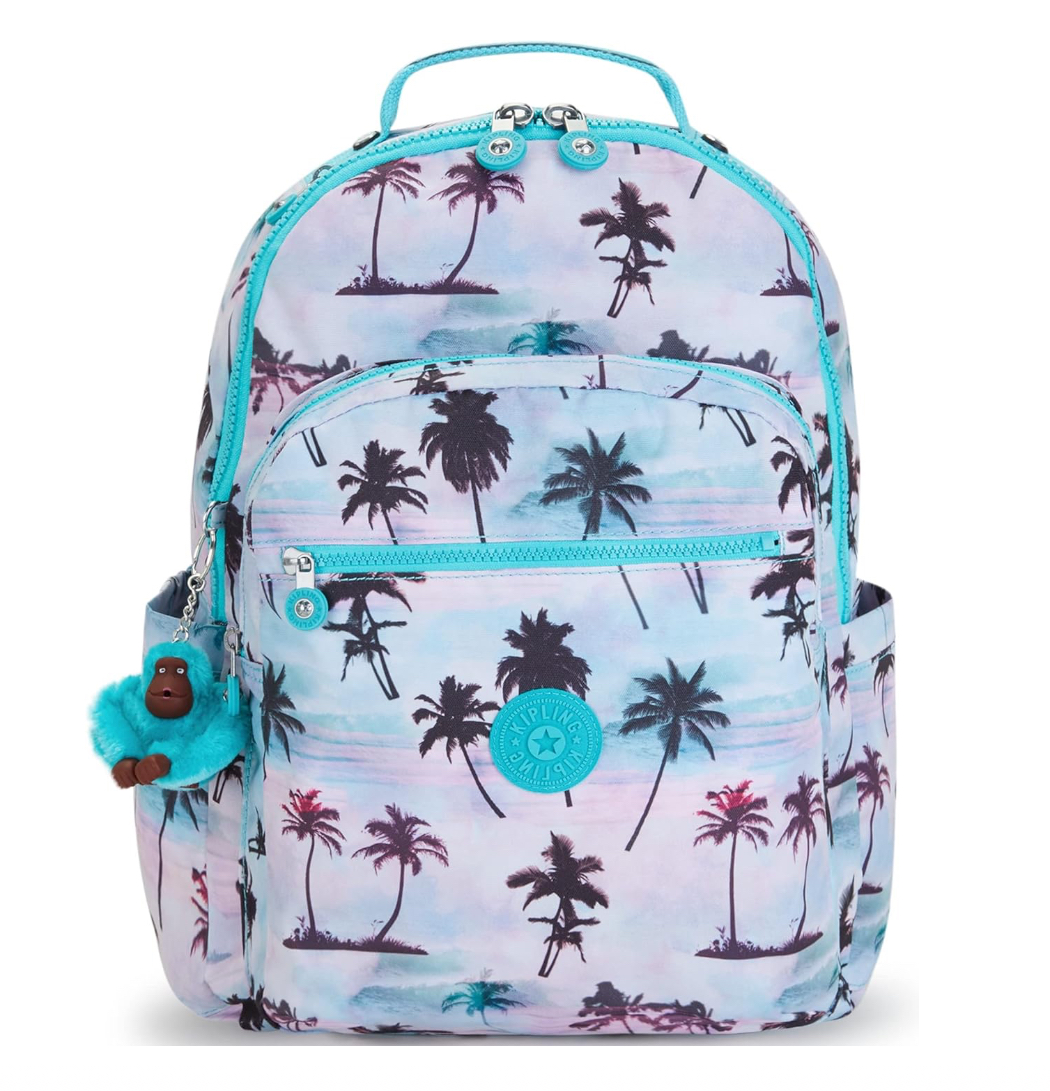 Foto 1 | Mochila Kipling Seoul Shadow Palm Prt