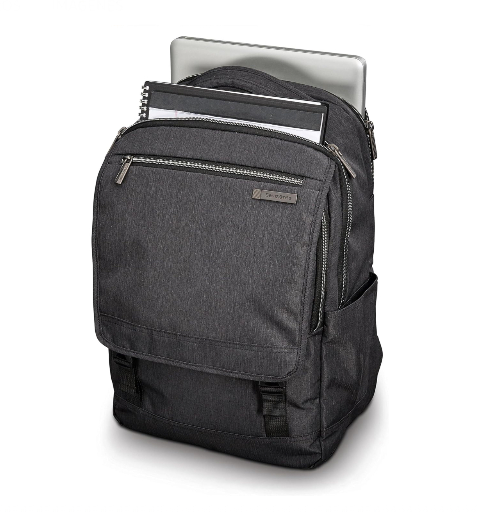 Foto 4 pulgar | Mochila Samsonite Gris Moderna para Laptop