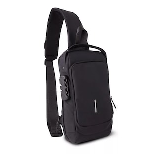Foto 1 | Mensajera Impermeable con Puerto USB Eo Safe Imports ESI-11519 Negro