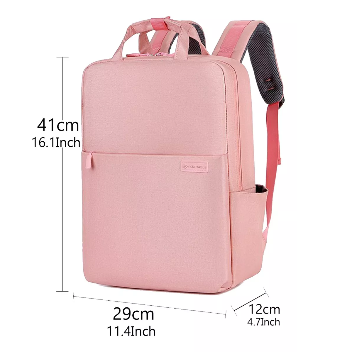 Foto 3 pulgar | Mochila para Laptop Impermeable Eo Safe Imports Esi-11523 Rosa