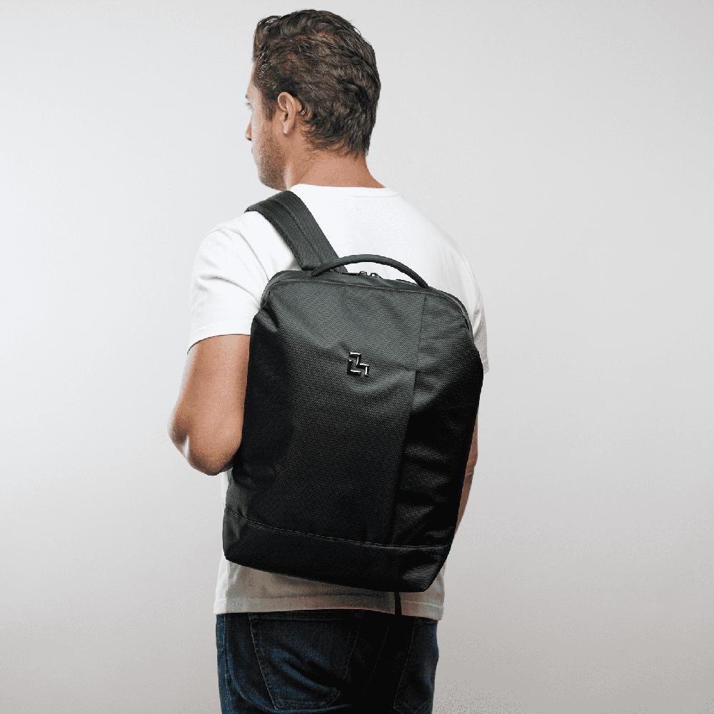 Foto 8 | Mochila para Laptop 15.6" Luckman Negra