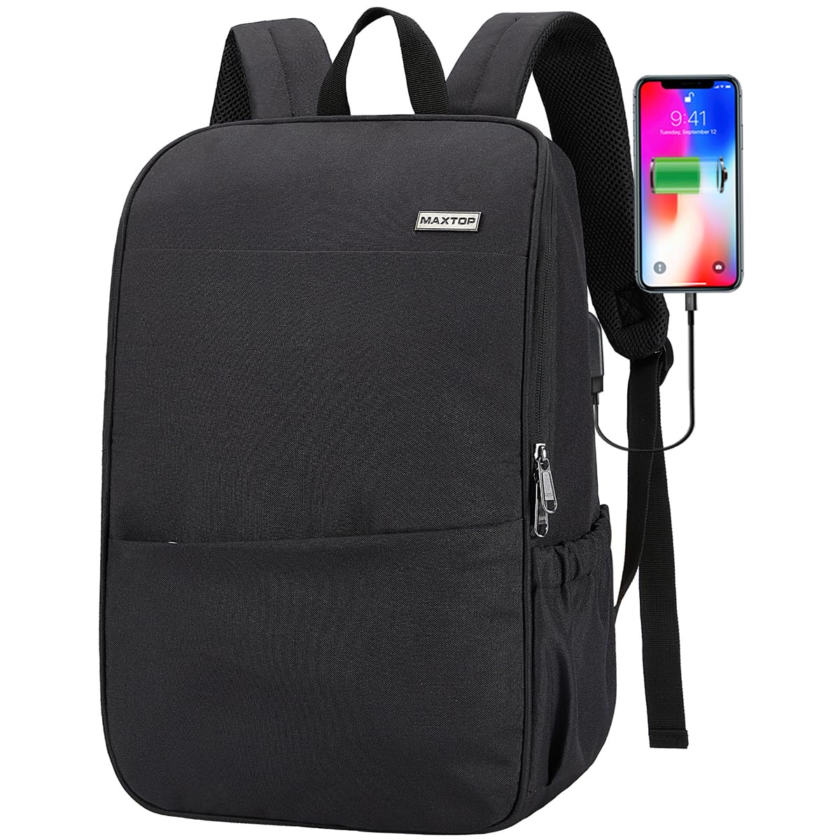 Venta Internacional-Mochila Maxtop Negra para Laptop