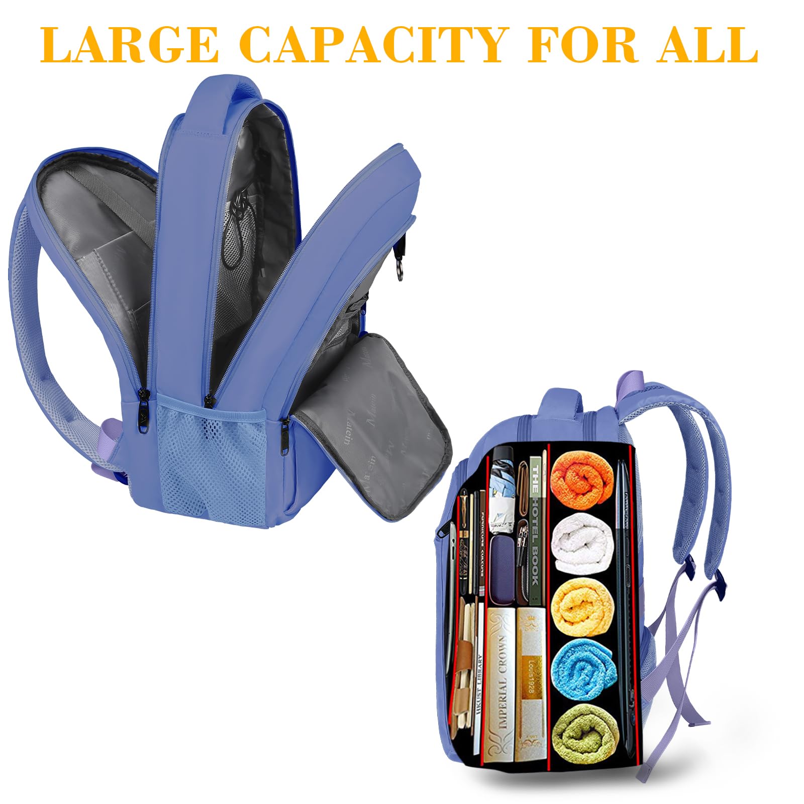 Foto 8 pulgar | Venta Internacional-Mochila Matein Azul para Laptop