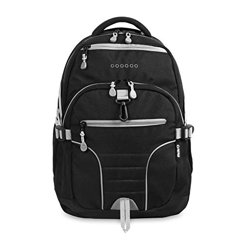 Foto 2 pulgar | Mochila J World New York Atom Negra - Venta Internacional