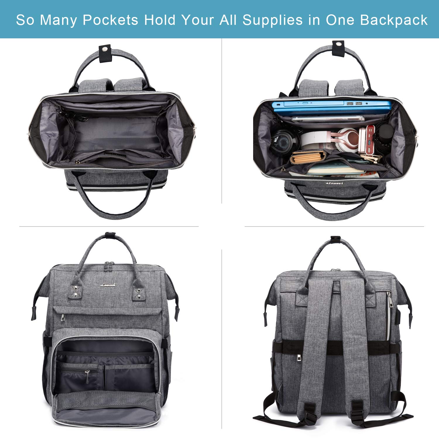 Foto 3 pulgar | Mochila para Portátil Lovevook de 15.6 Pulgadas - Venta Internacional