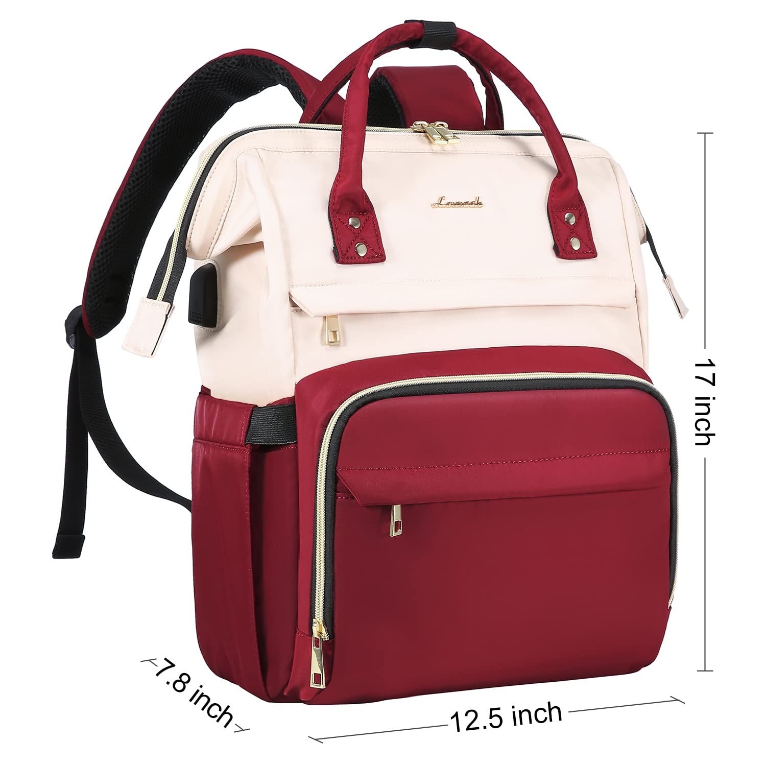 Foto 5 | Mochila Para Portátil Lovevook Fashion Business Para Mujer, 12 L - Venta Internacional.