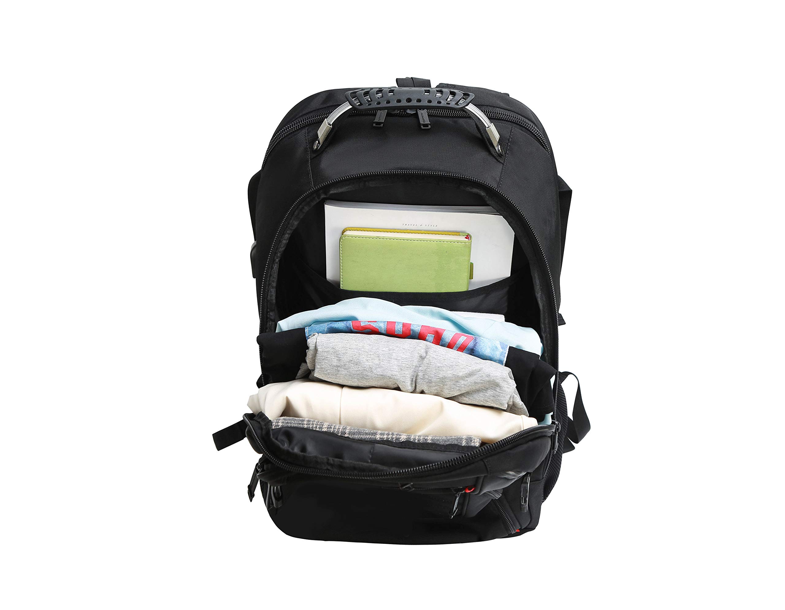 Foto 4 pulgar | Mochila Freebiz Para Portátil De 19 Pulgadas Y 50 Litros Con Puerto De Carga Usb - Venta Internacional.