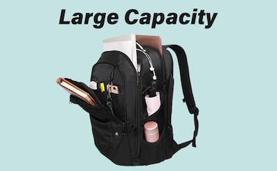 Foto 5 | Mochila Para Portátil Shengts Para Portátil De 18,4 Pulgadas Con Puerto Usb De 50 Litros - Venta Internacional.