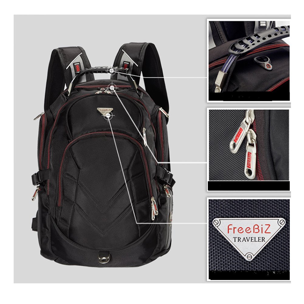 Foto 3 | Mochila Para Portátil Freebiz Se Adapta A Portátiles Para Juegos De Hasta 18,4 Pulgadas - Venta Internacional.