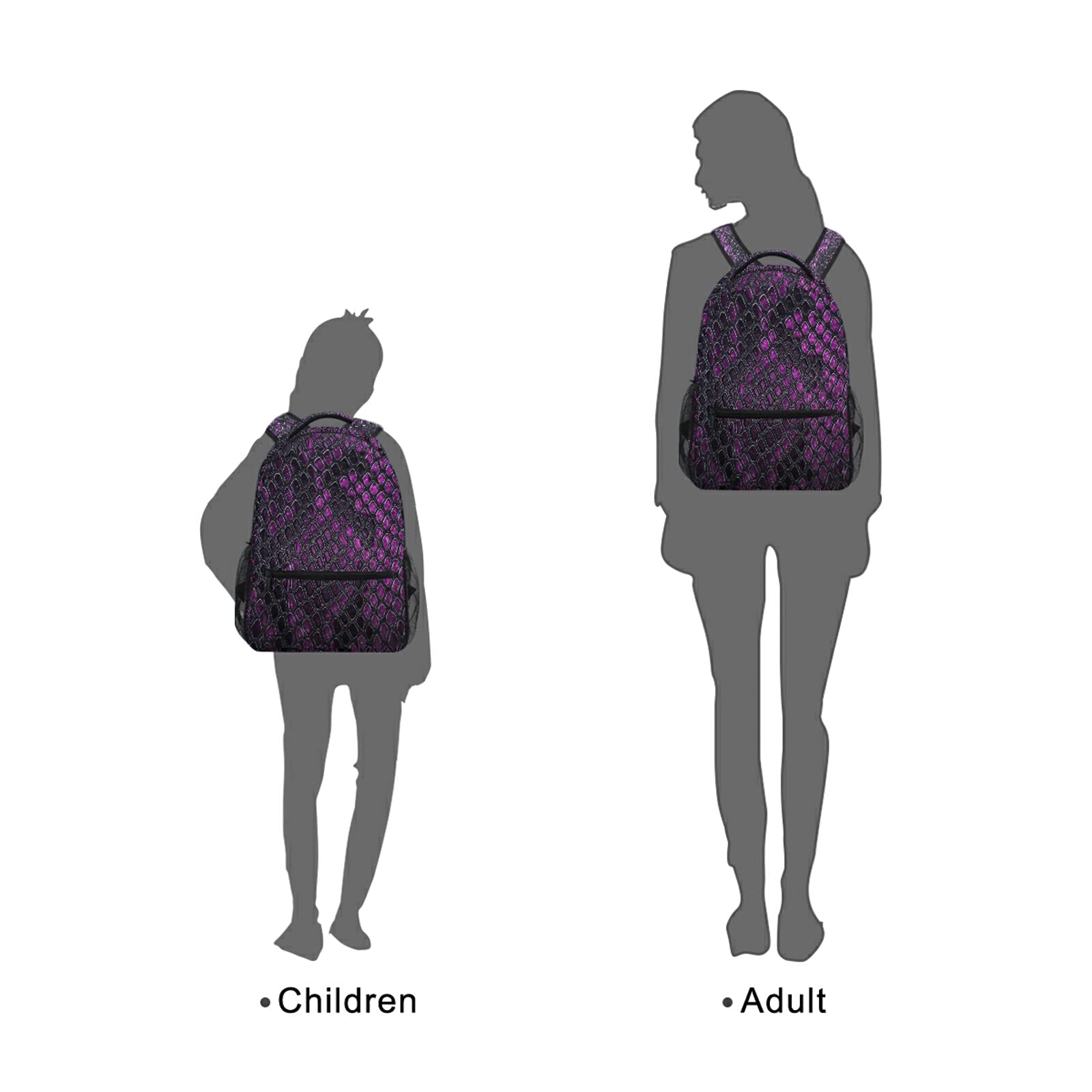 Foto 7 pulgar | Mochila Bolaz Morada para Laptop 16"-Venta Internacional