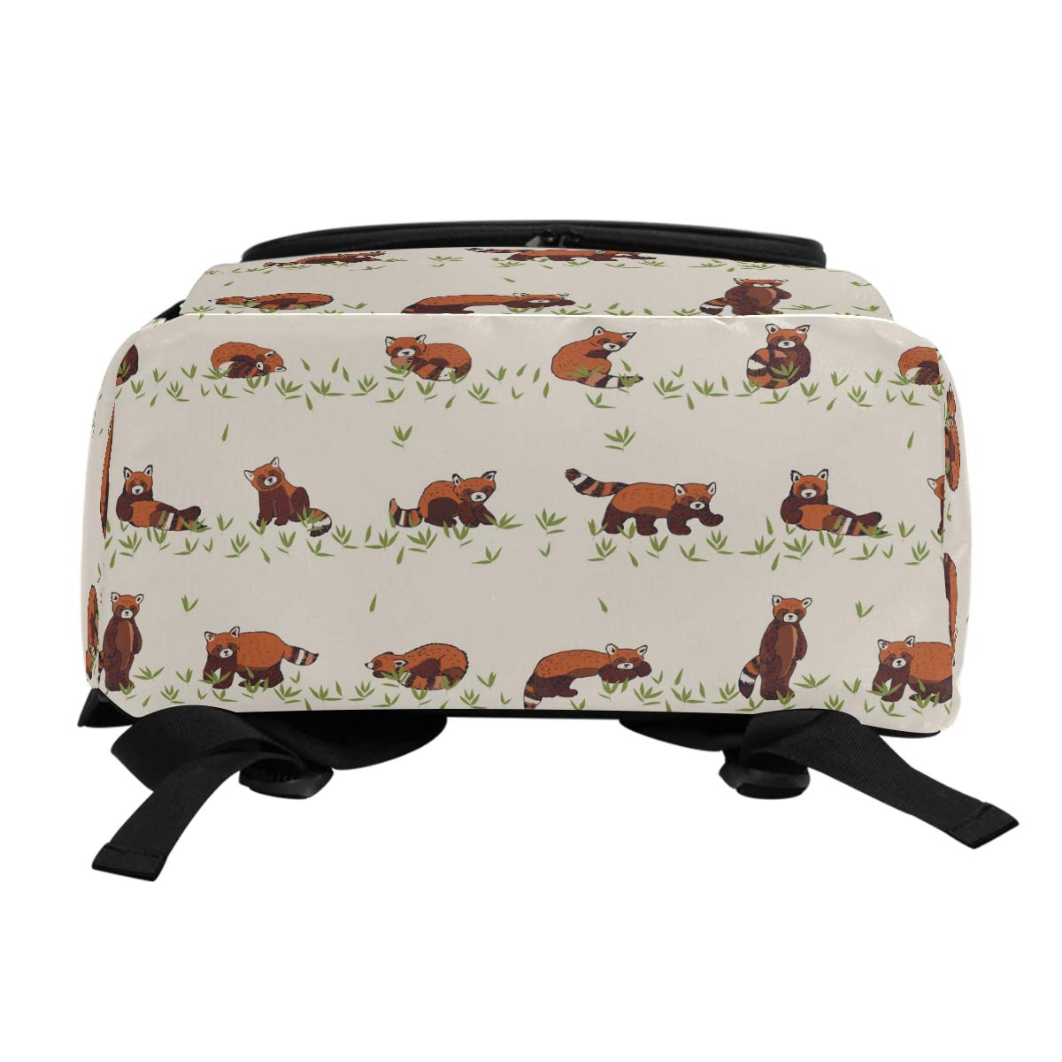 Foto 7 pulgar | Mochila Naanle Cute Red Cartoon Panda Grass Impermeable 40 l - Venta Internacional