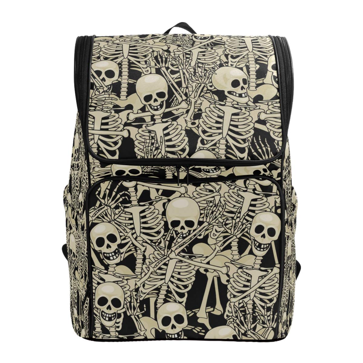 Foto 2 pulgar | Mochila Naanle Cool Skull Skeleton Pattern 40 l Impermeable - Venta Internacional