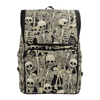 Foto 1 | Mochila Naanle Cool Skull Skeleton Pattern 40 l Impermeable - Venta Internacional