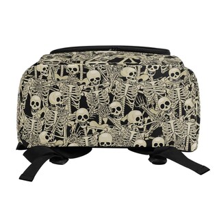 Foto 6 | Mochila Naanle Cool Skull Skeleton Pattern 40 l Impermeable - Venta Internacional
