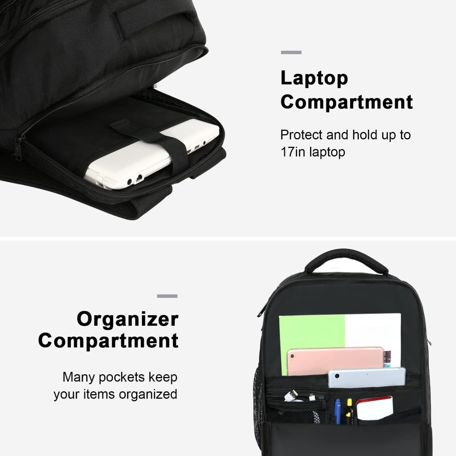 Foto 5 pulgar | Mochila Matein Carry On de 40 Litros con Puerto USB para Portátil de 17'' - Venta Internacional