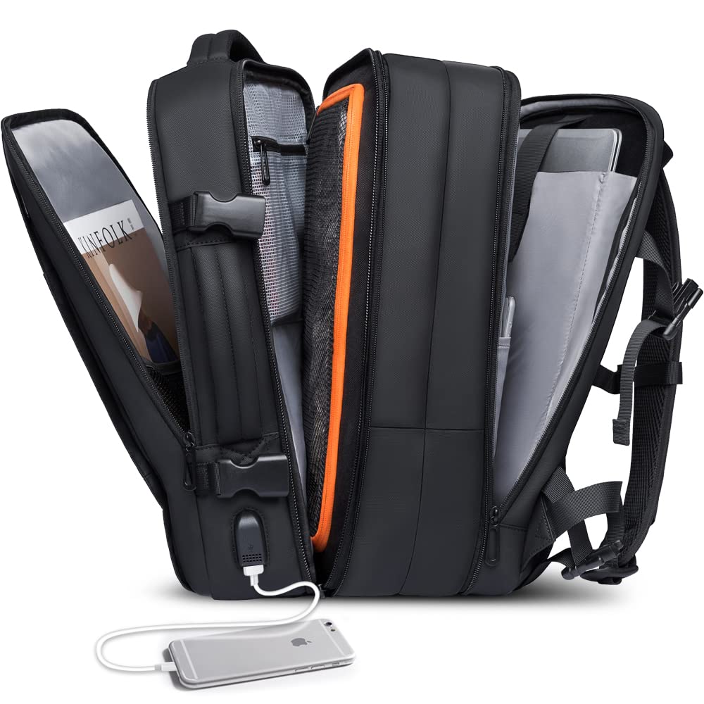 Foto 2 pulgar | Mochila de Viaje Bange 32L para Portátil 17,3'' Expandible - Venta Internacional