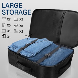 Foto 4 | Mochila de Viaje Dinictis para Portátil Dinictis Carry-On Flight De 17 Pulgadas - Venta Internacional