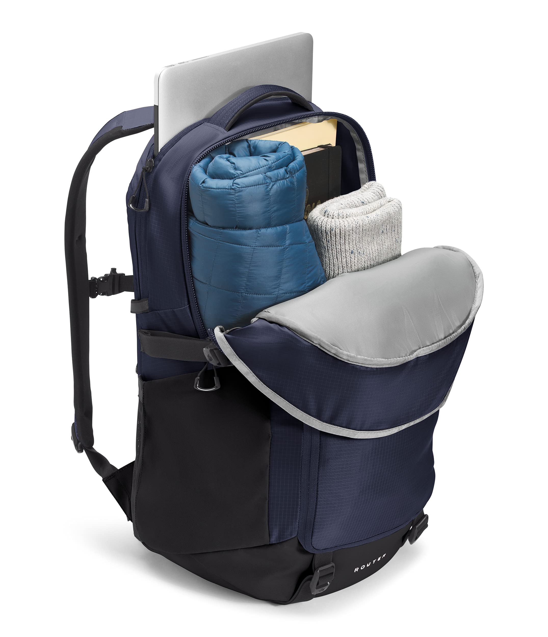 Foto 5 | Mochila The North Face Router Everyday Azul Marino - Venta Internacional